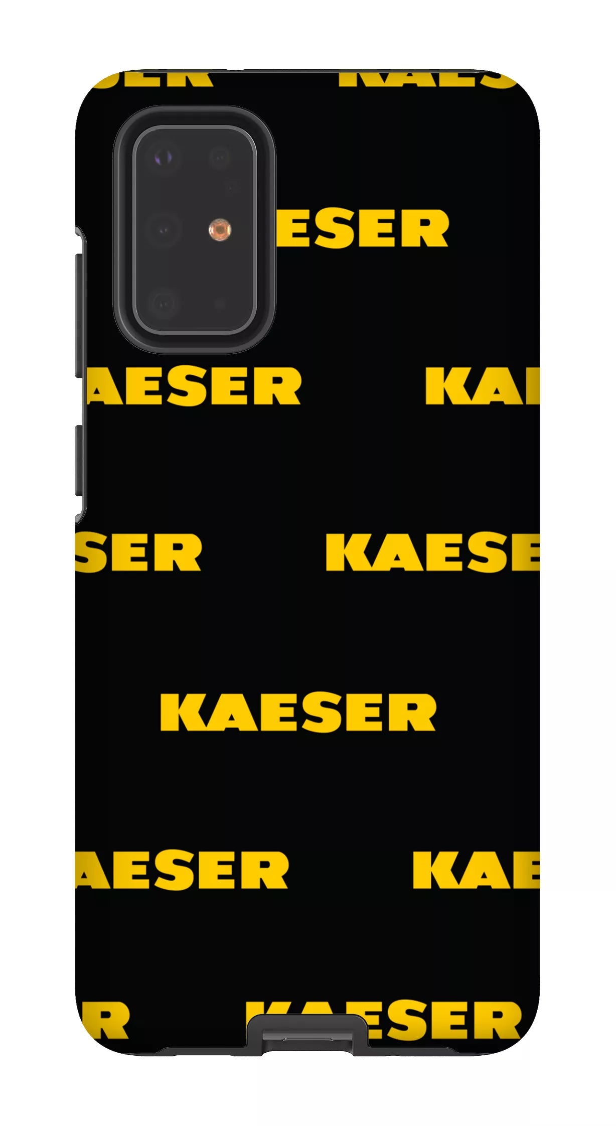 Galaxy S20 Plus Tough Kaeser Pattern Noir -