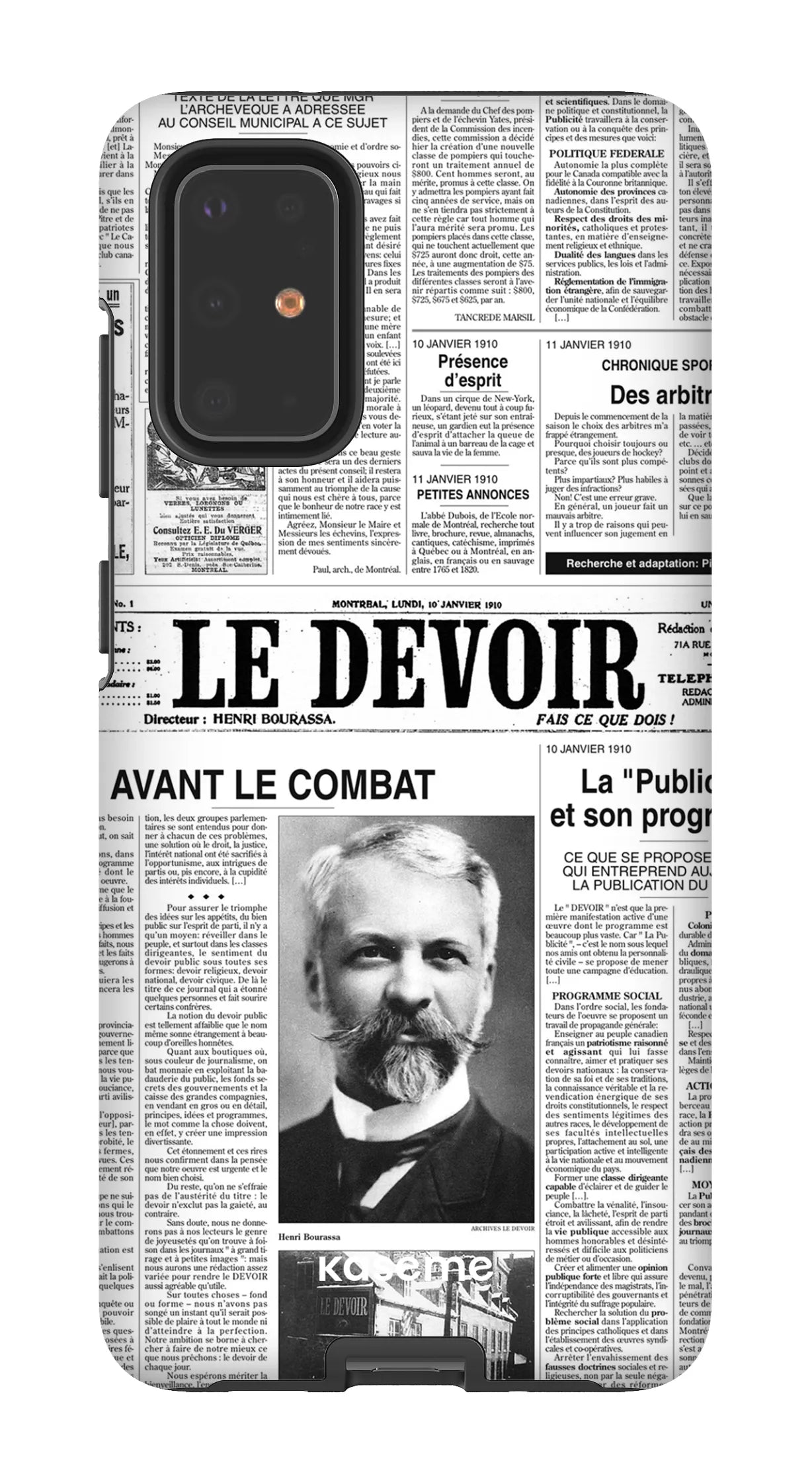 Galaxy S20 Plus Tough Le Devoir — Premier édito -
