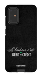Galaxy S20 Plus Tough Le bonheur c'est débit = crédit (noir) -