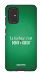 Galaxy S20 Plus Tough Le bonheur c'est débit = crédit (vert) -