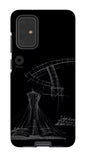 Galaxy S20 Plus Tough Parc Olympique - Croquis Plan Noir -