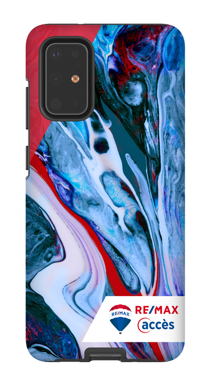 Galaxy S20 Plus Tough Peinture marbrée claire -