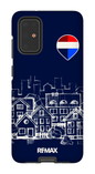 Galaxy S20 Plus Tough Remax Sketch Bleu -