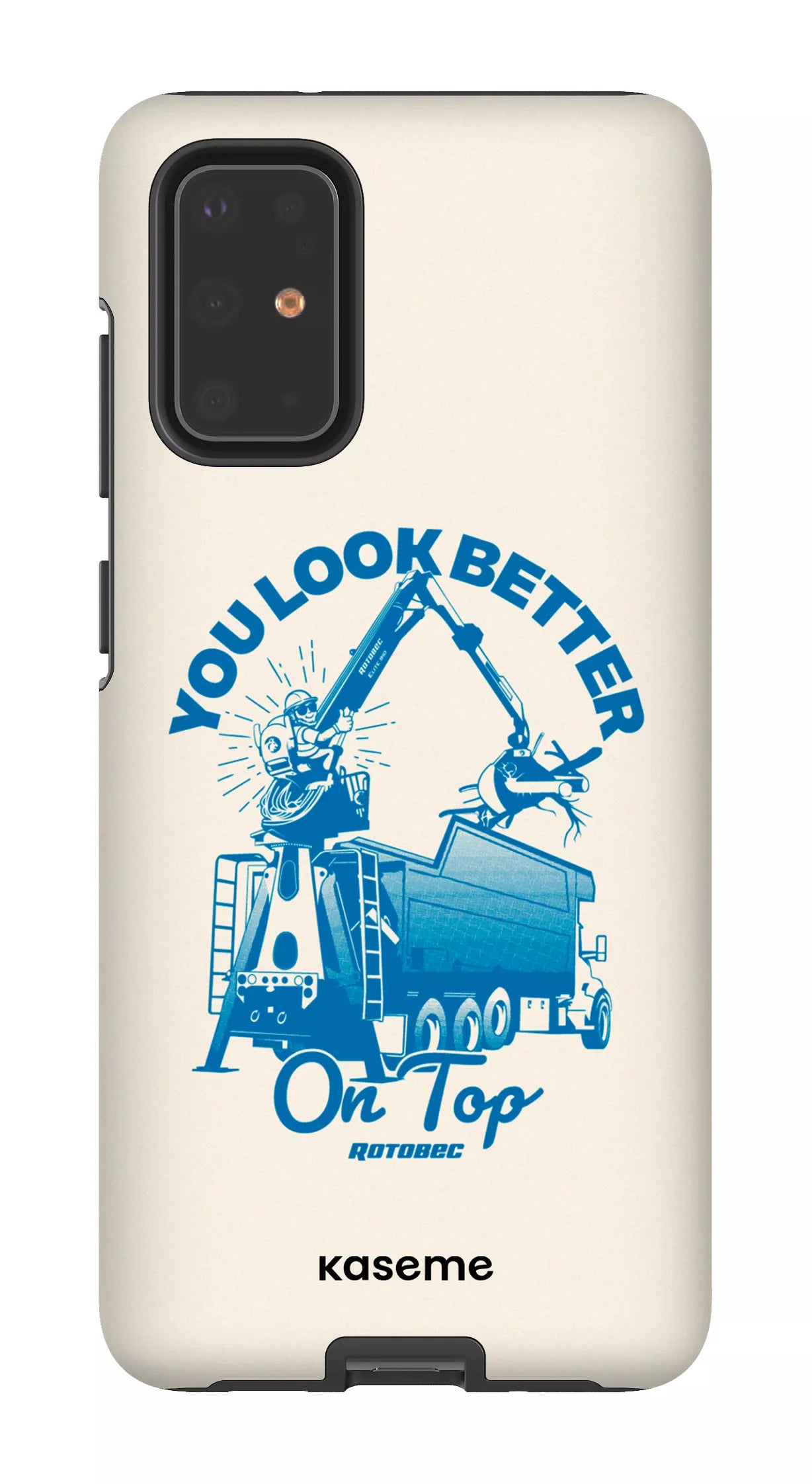 Galaxy S20 Plus Tough Rotobec Beige -