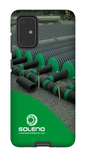 Galaxy S20 Plus Tough Soleno tuyaux vert x vague -