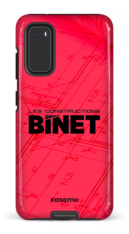 Galaxy S20 Tough Constructions Binet Rouge -