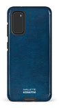 Galaxy S20 Tough Cuir Bleu x Mallette -