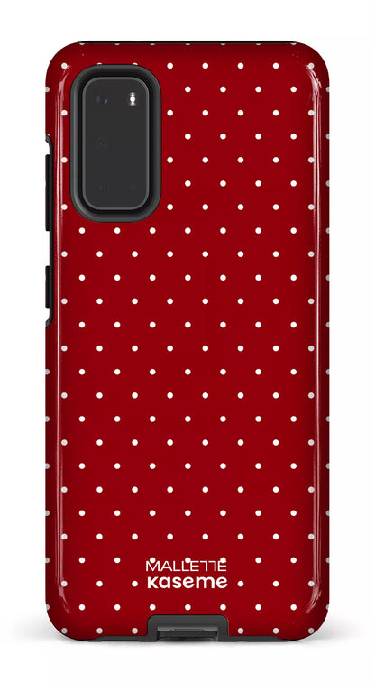 Galaxy S20 Tough Ditsy Rouge x Mallette -