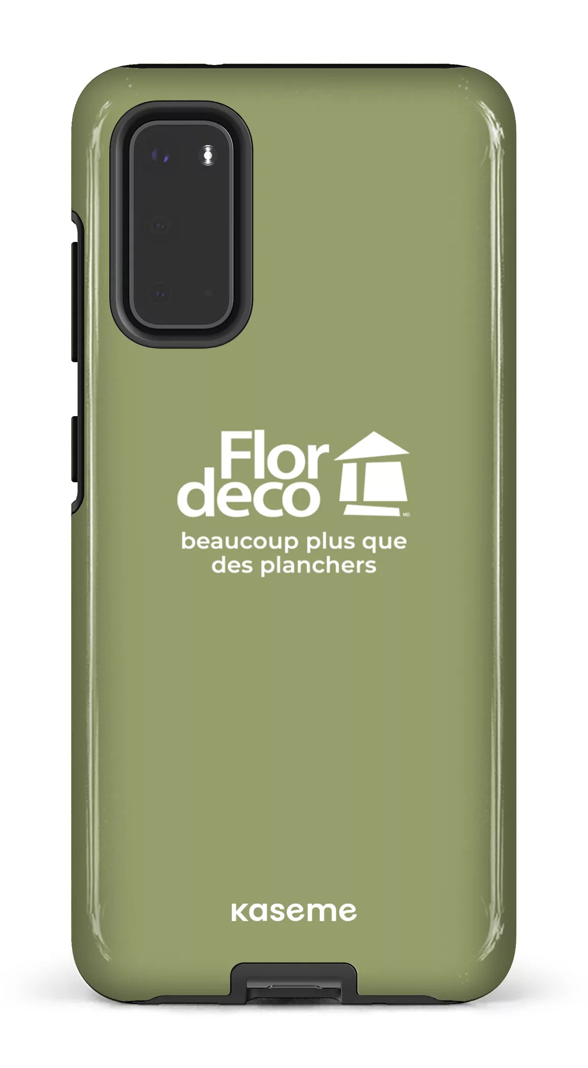 Galaxy S20 Tough Flordeco logo Sauge -