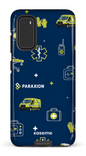 Galaxy S20 Tough Icônes bleu Paraxion -