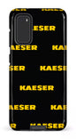 Galaxy S20 Tough Kaeser Pattern Noir -