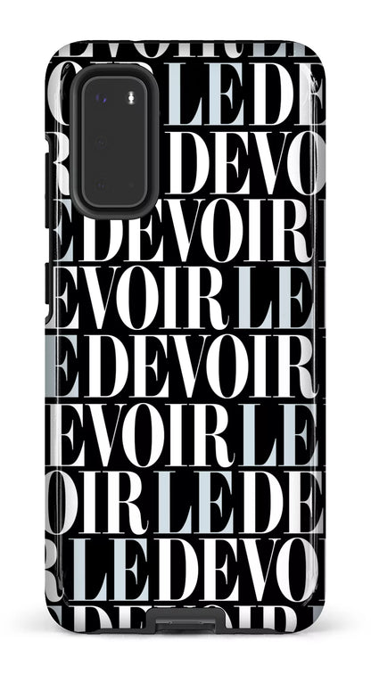 Galaxy S20 Tough Le Devoir — Gros logos -
