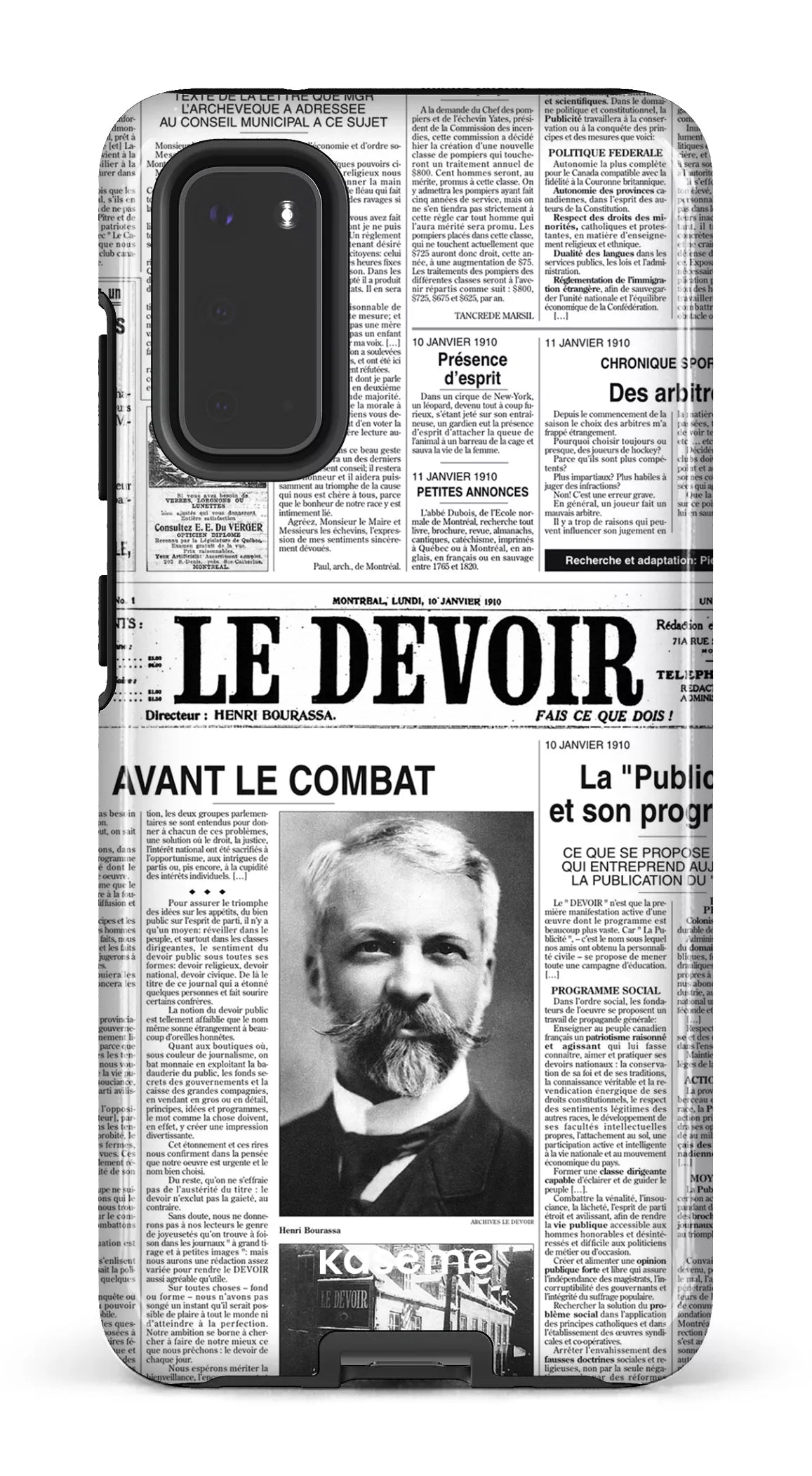 Galaxy S20 Tough Le Devoir — Premier édito -