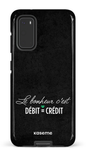 Galaxy S20 Tough Le bonheur c'est débit = crédit (noir) -