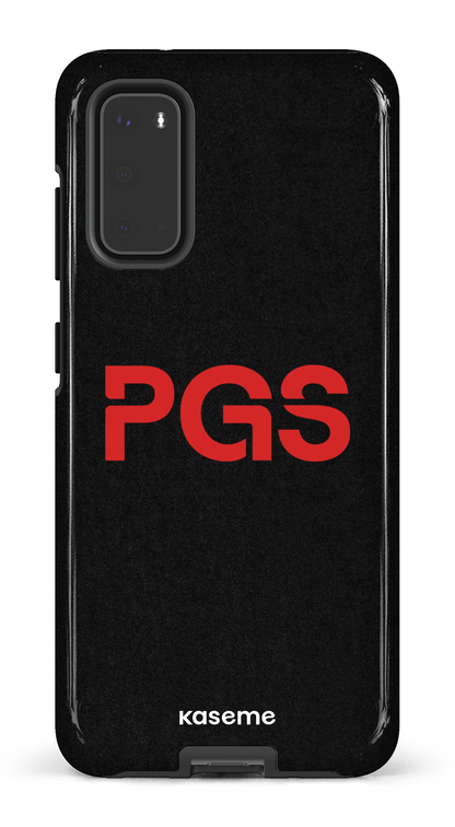 Galaxy S20 Tough PGS Noir&Rouge -