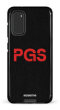 Galaxy S20 Tough PGS Noir&Rouge -