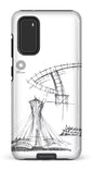 Galaxy S20 Tough Parc Olympique - Croquis Plan Blanc -