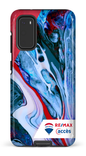 Galaxy S20 Tough Peinture marbrée claire -