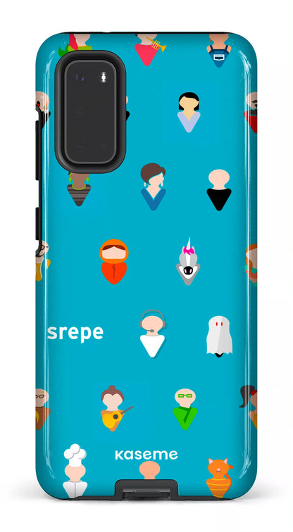 Galaxy S20 Tough Personnages Turquoise -