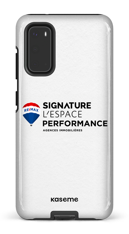 Galaxy S20 Tough Remax Signature L'Espace & Performance Blanc -