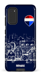 Galaxy S20 Tough Remax Sketch Bleu -
