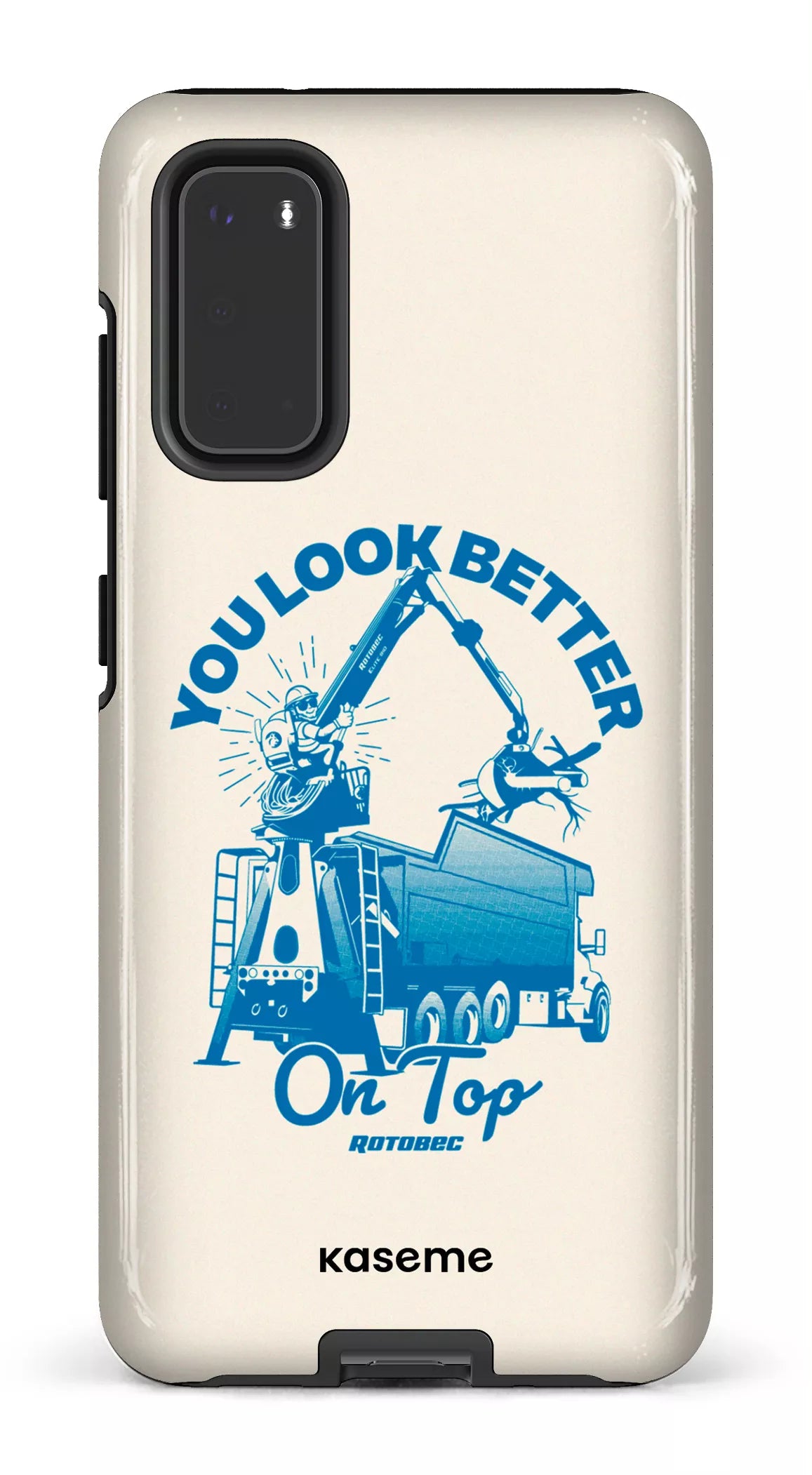 Galaxy S20 Tough Rotobec Beige -