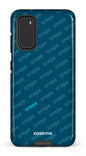 Galaxy S20 Tough SREPE Pattern Bleu x Turquoise -