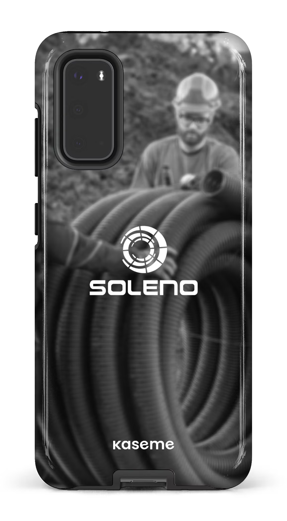 Galaxy S20 Tough Soleno tuyau N&B -
