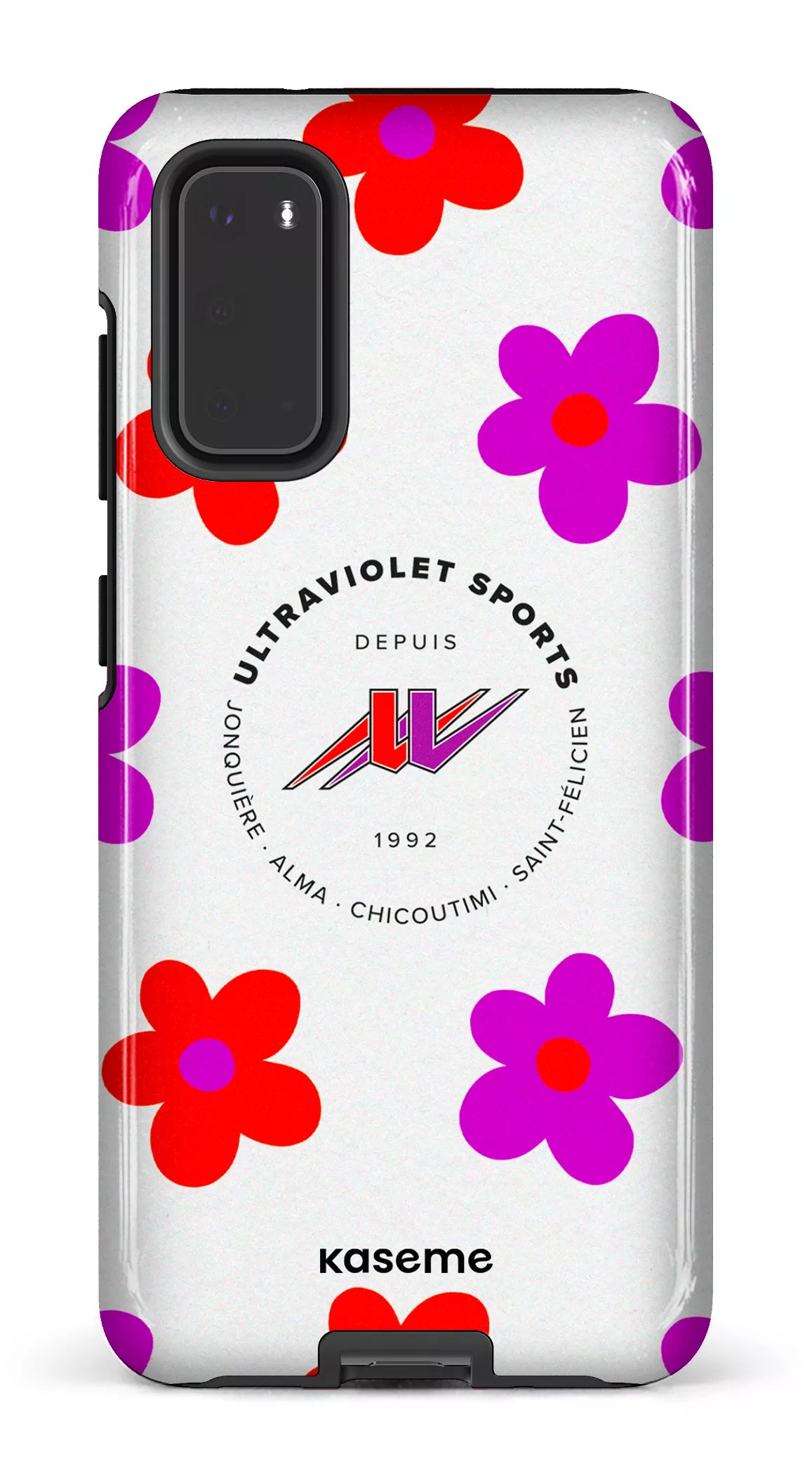 Galaxy S20 Tough UltraViolet Fleurs -