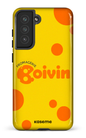 Galaxy S21 FE Tough Boivin Jaune x Ronds -
