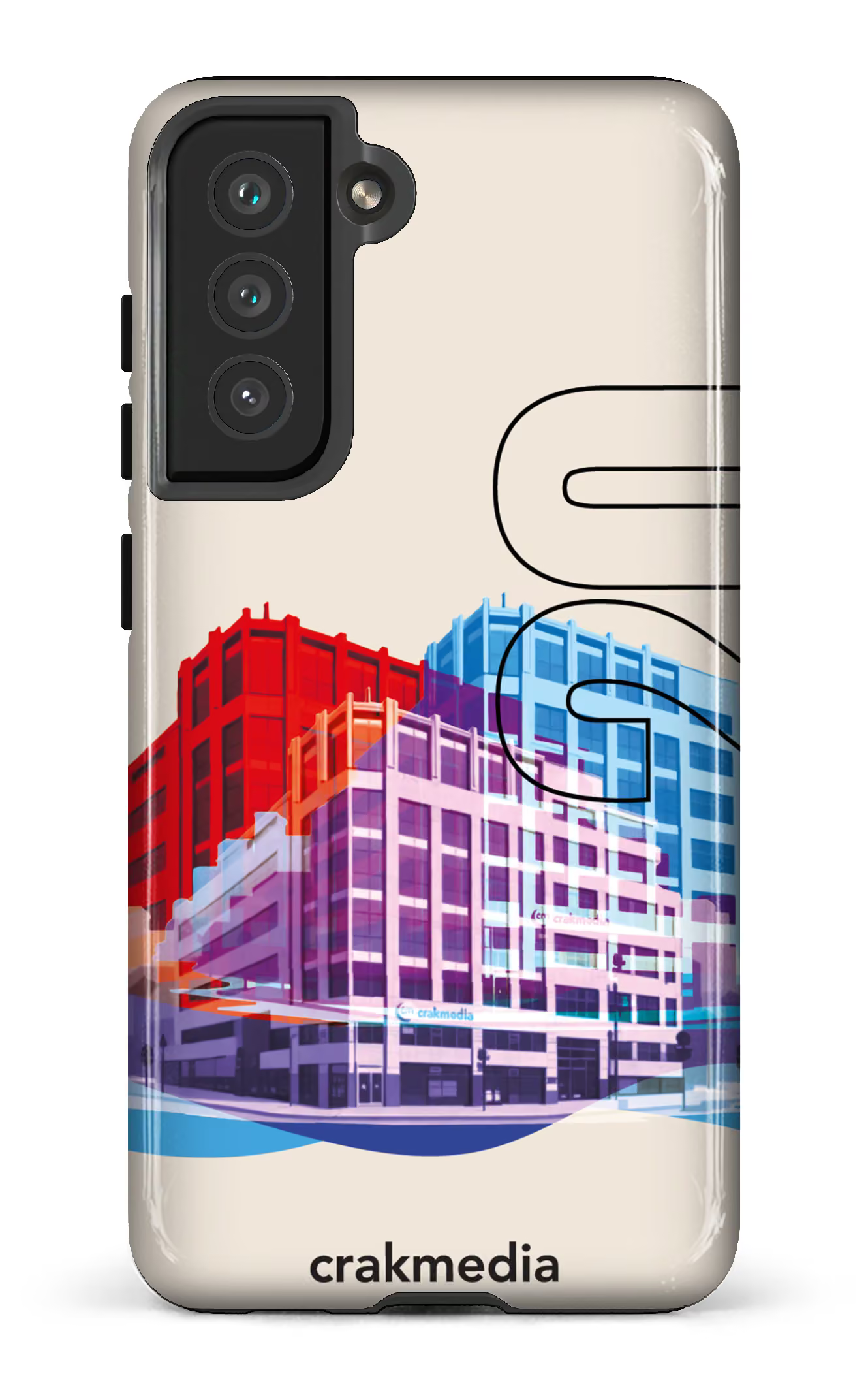 Galaxy S21 FE Tough Building Crakmedia -