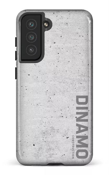 Galaxy S21 FE Tough Dinamo Gris x Logo Gris -