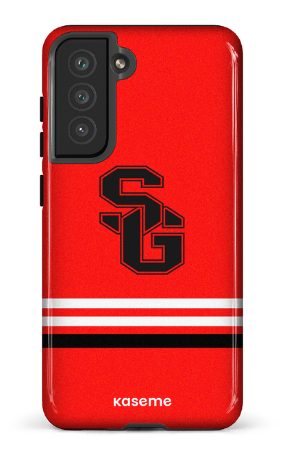 Galaxy S21 FE Tough Dragons PSG Rouge -