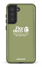 Galaxy S21 FE Tough Flordeco logo Sauge -