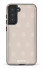 Galaxy S21 FE Tough Flordeco motif grège -