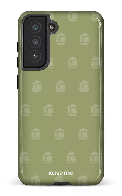 Galaxy S21 FE Tough Flordeco motif sauge -