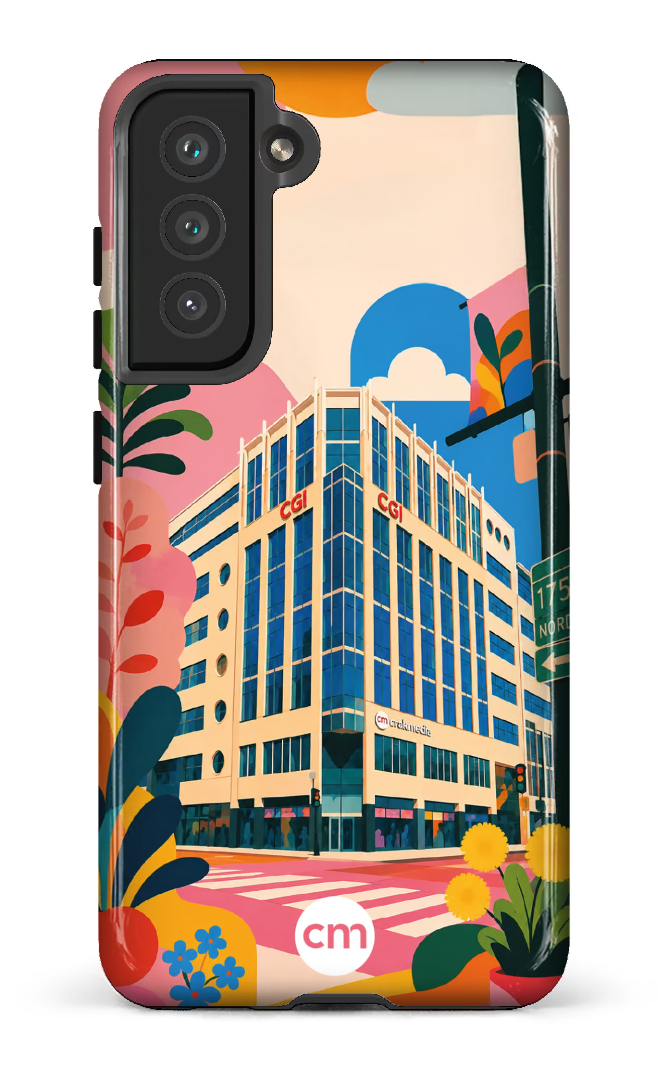 Galaxy S21 FE Tough Funky Building Crakmedia -