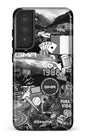 Galaxy S21 FE Tough GMR Collage Noir et Blanc -