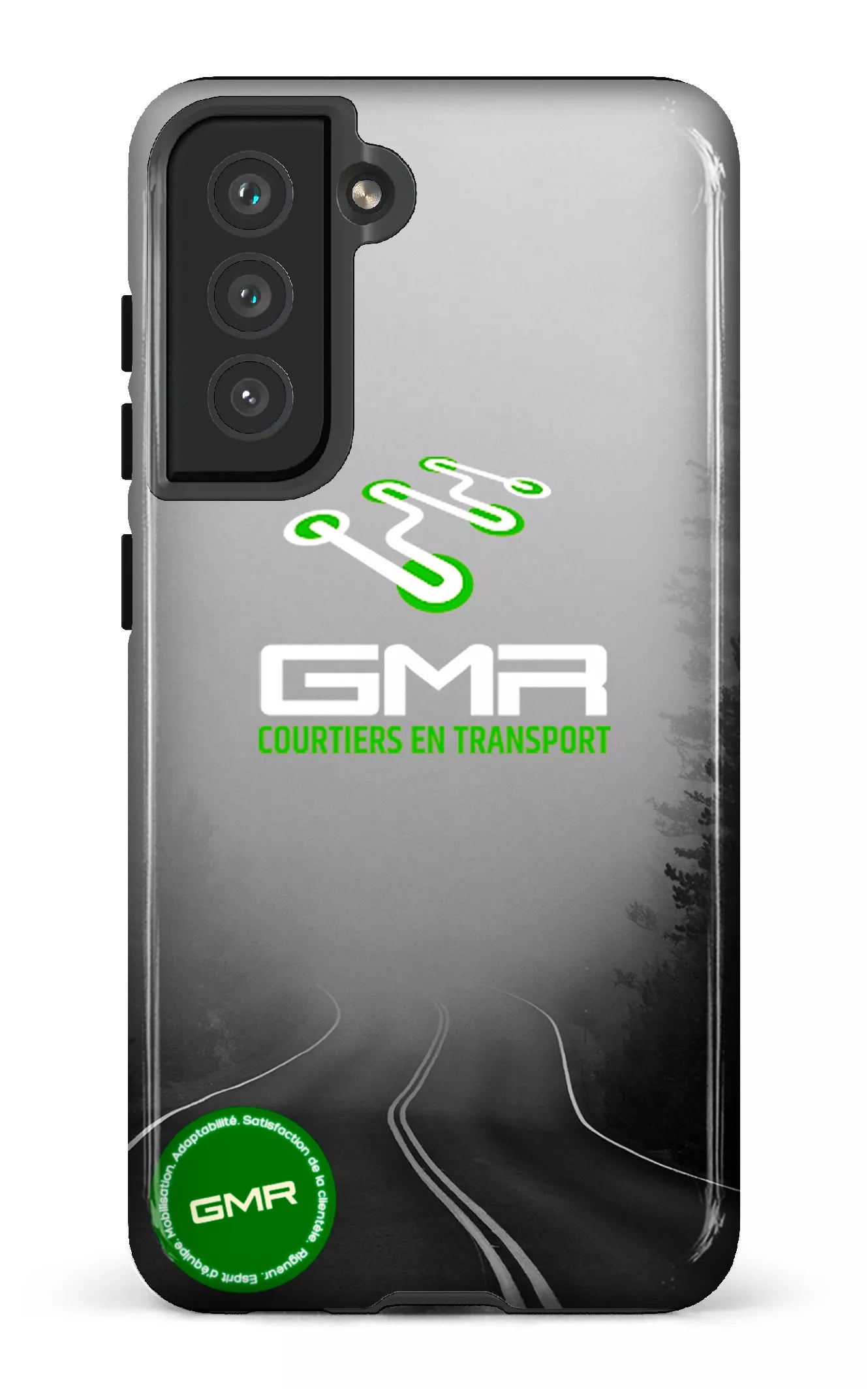 Galaxy S21 FE Tough GMR Route Noir et Blanc -