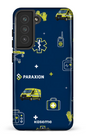 Galaxy S21 FE Tough Icônes bleu Paraxion -