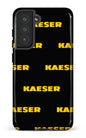 Galaxy S21 FE Tough Kaeser Pattern Noir -