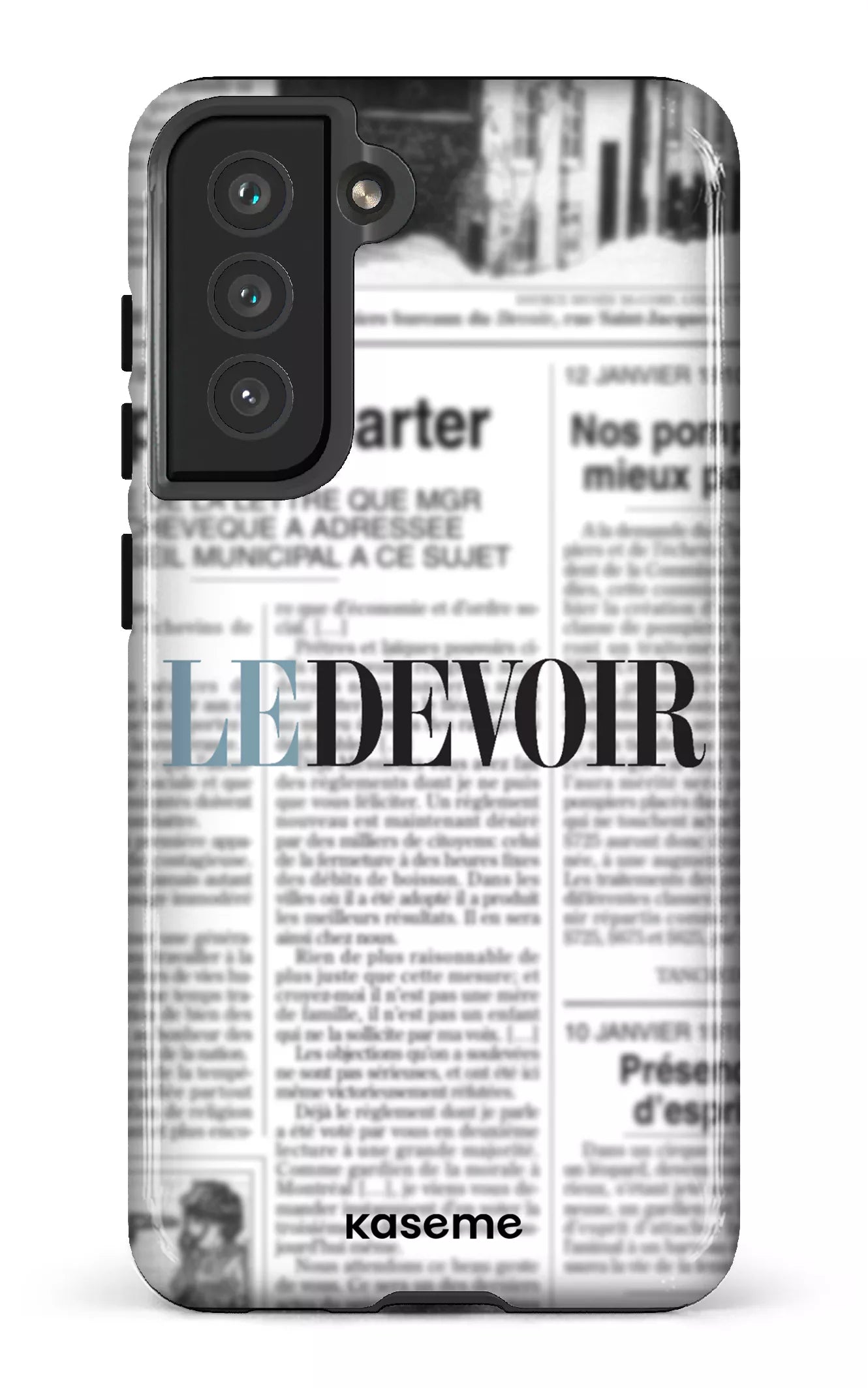 Galaxy S21 FE Tough Le Devoir Journal -