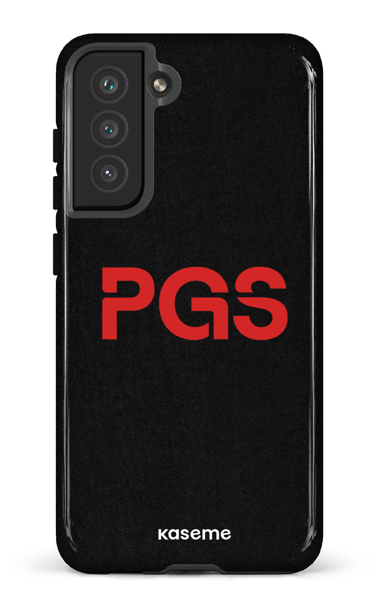 Galaxy S21 FE Tough PGS Noir&Rouge -