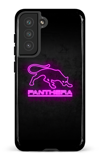 Galaxy S21 FE Tough Panthera Logo Neon -
