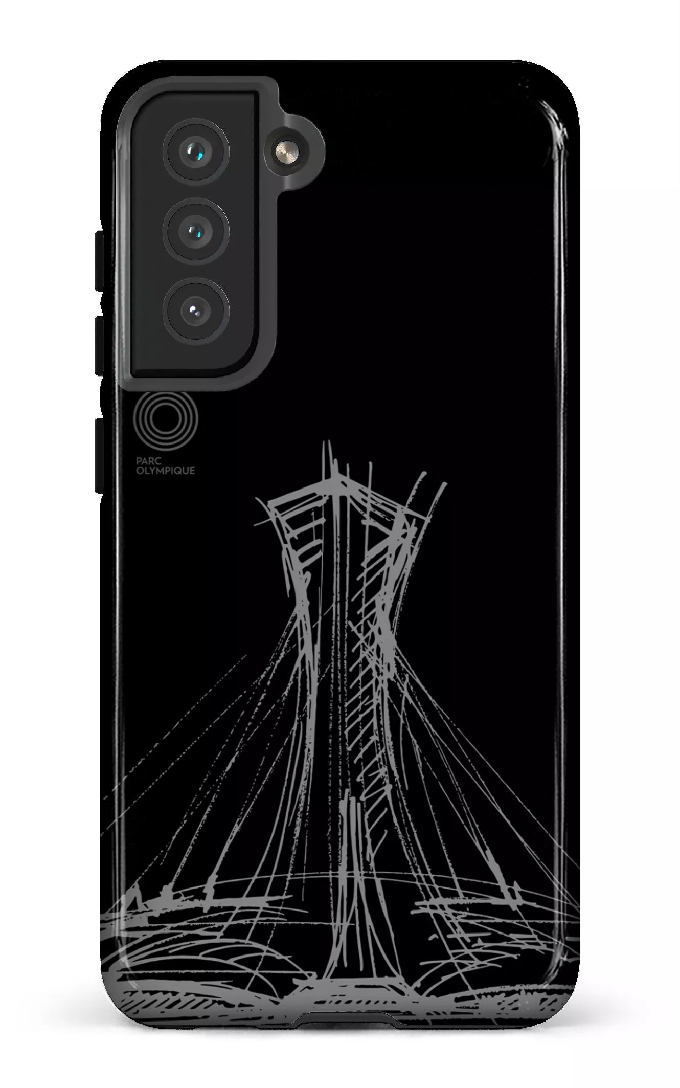 Galaxy S21 FE Tough Parc Olympique - Croquis Noir -