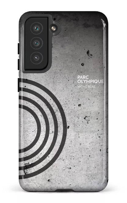 Galaxy S21 FE Tough Parc Olympique - Texture Béton -
