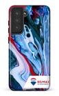 Galaxy S21 FE Tough Peinture marbrée claire de Francheville -