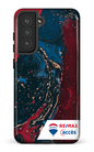 Galaxy S21 FE Tough Peinture marbrée sombre -