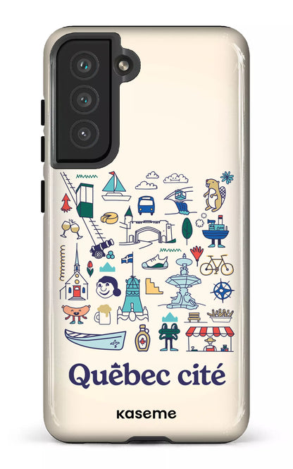 Galaxy S21 FE Tough Québec illustré -