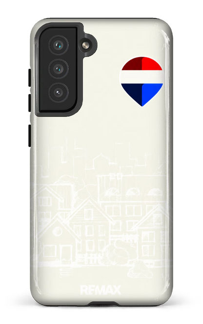 Galaxy S21 FE Tough Remax Sketch Beige -
